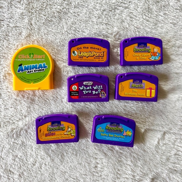 Leap Frog LeapPad Learning Books and Cartridge Lot - Picture 10 of 11